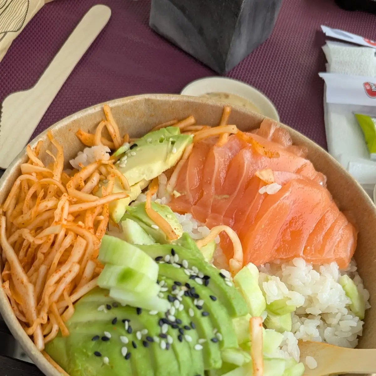 Lachs Avocado Box