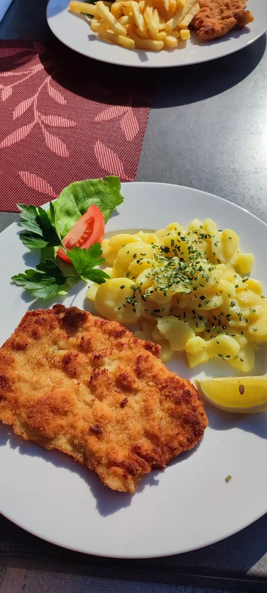 Schnitzel Mit Pommes Frites