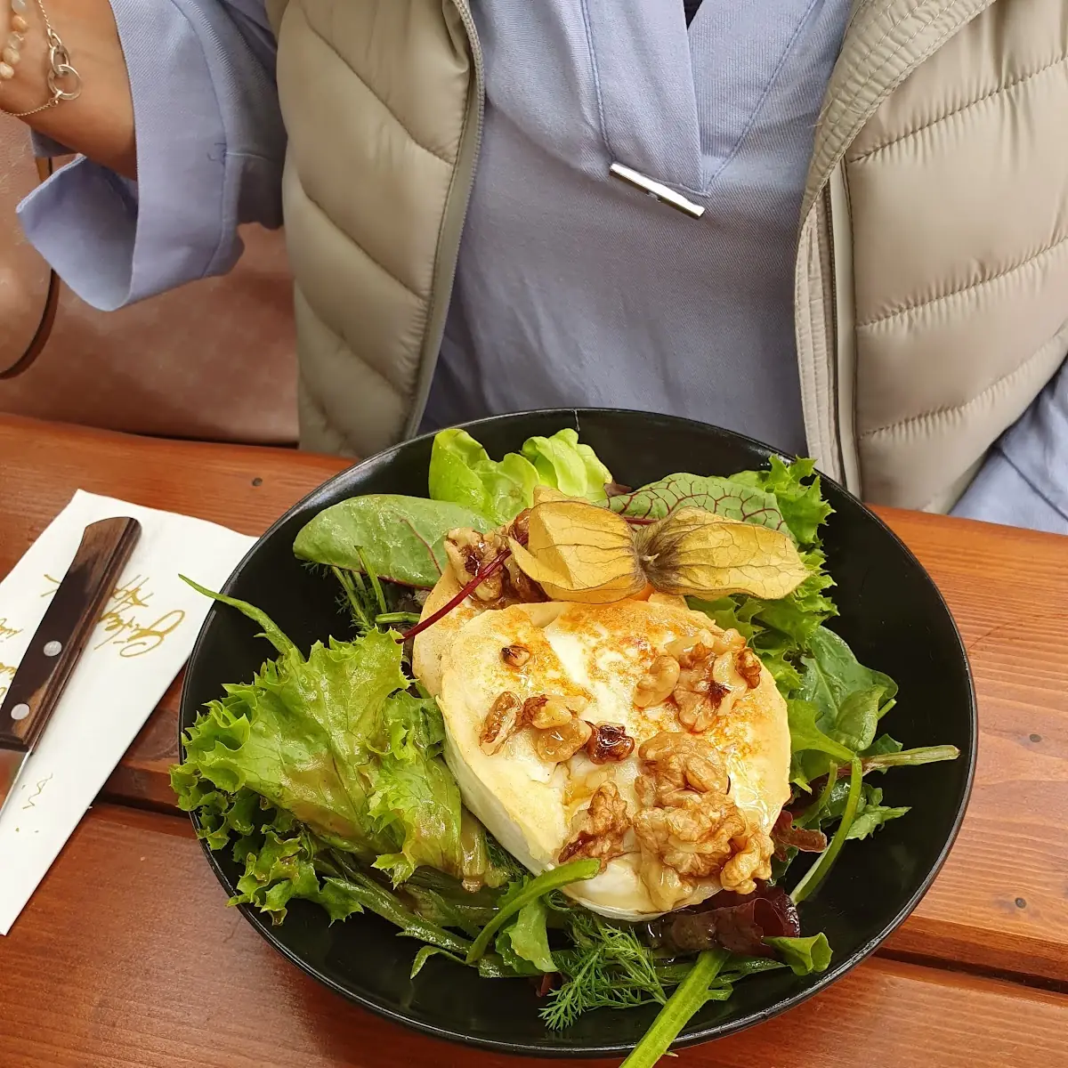 Gebratener Ziegenkäse