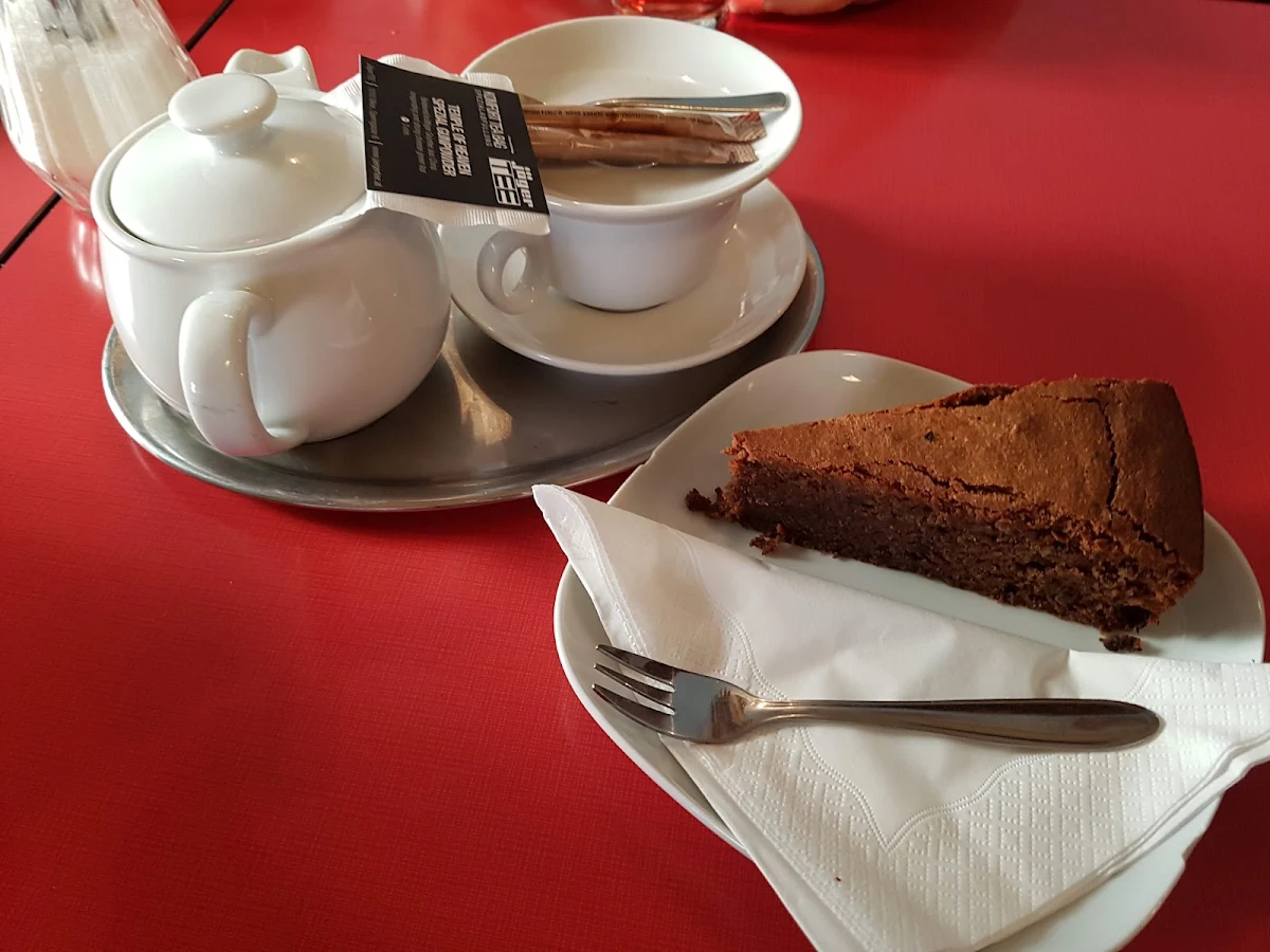Grüner Tee Und Espresseo-schoko-kuchen