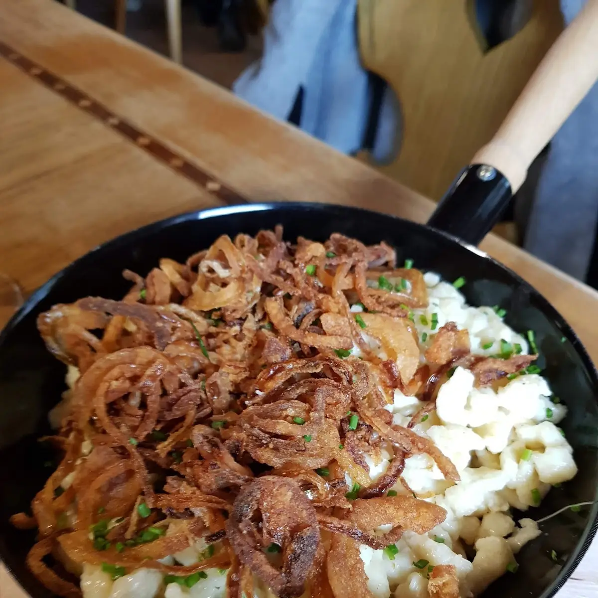 Kässpätzle Mit Apfelmus