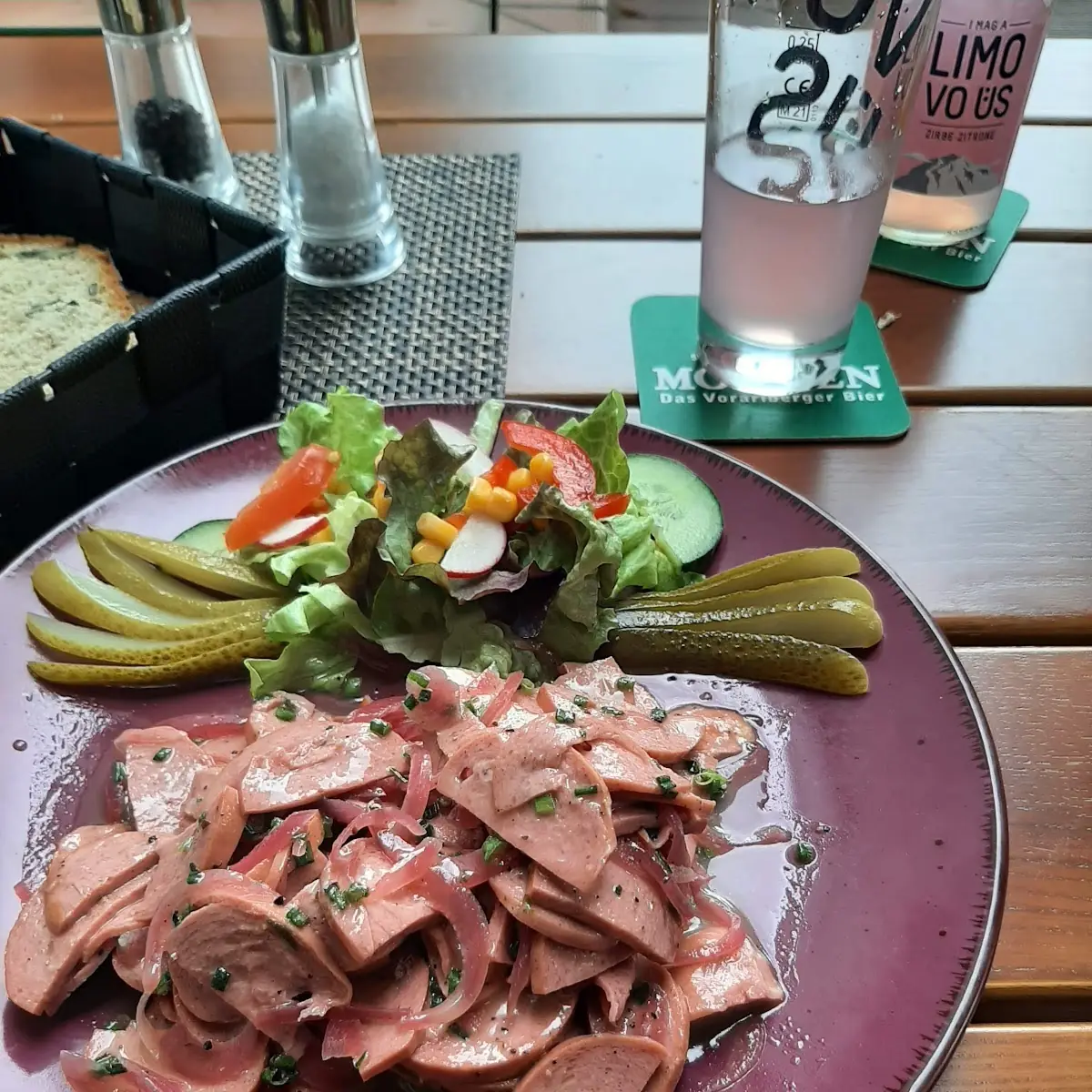 Wurstsalat Oder Lumpensalat Nach Art Des Hauses