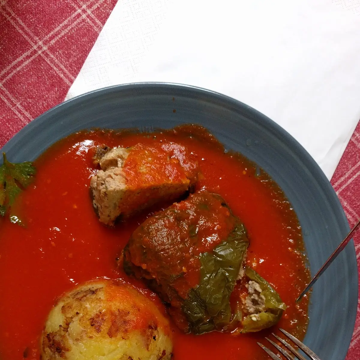 Gefüllte Paprika