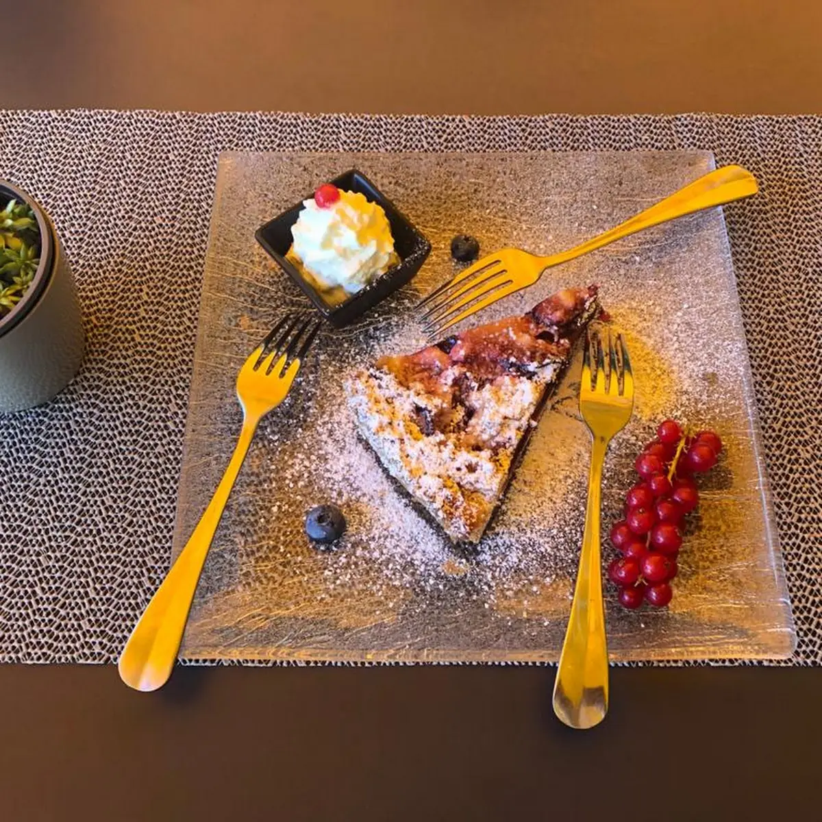Streuselkuchen Der Saison
