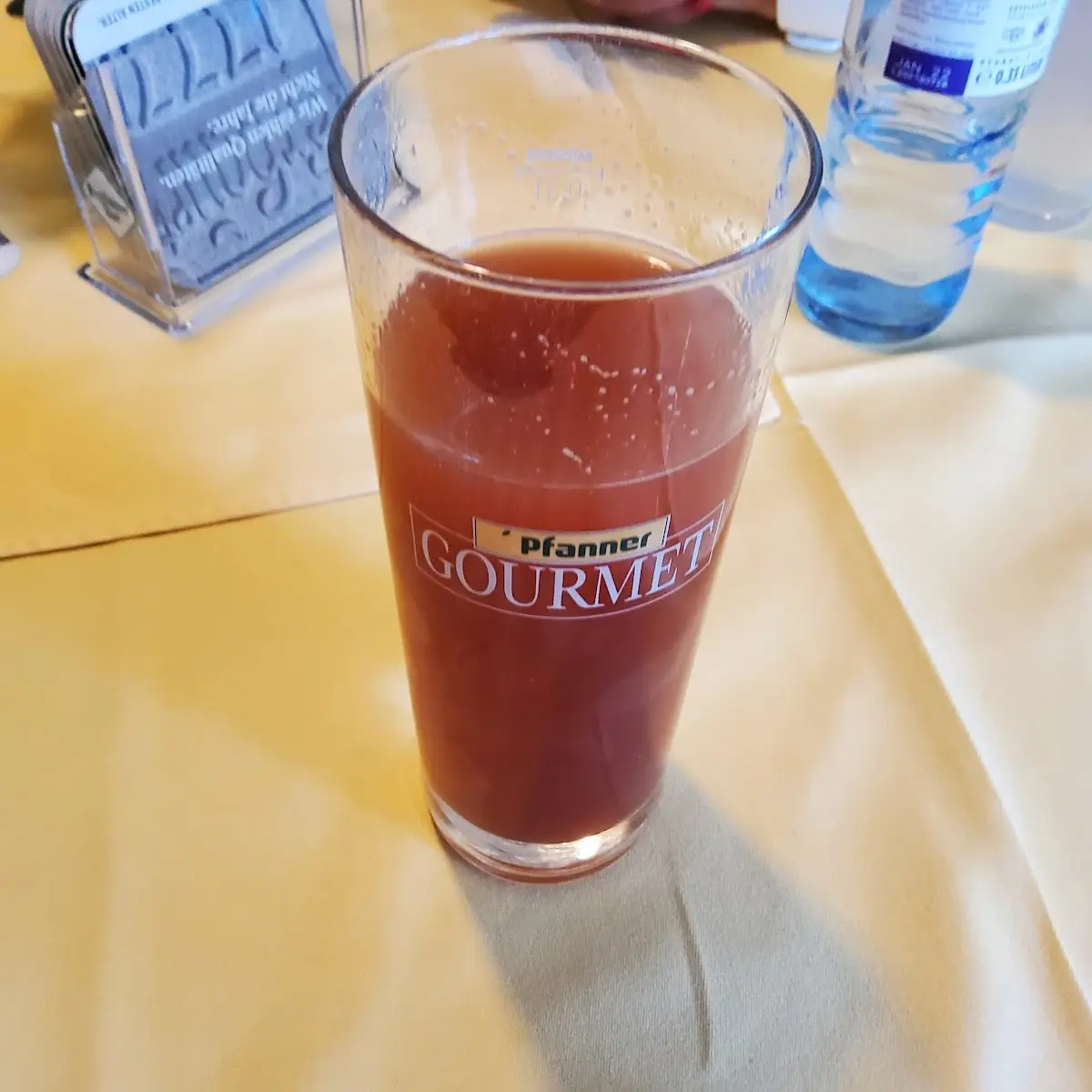 Erdbeerpago Mit Leitungswasser