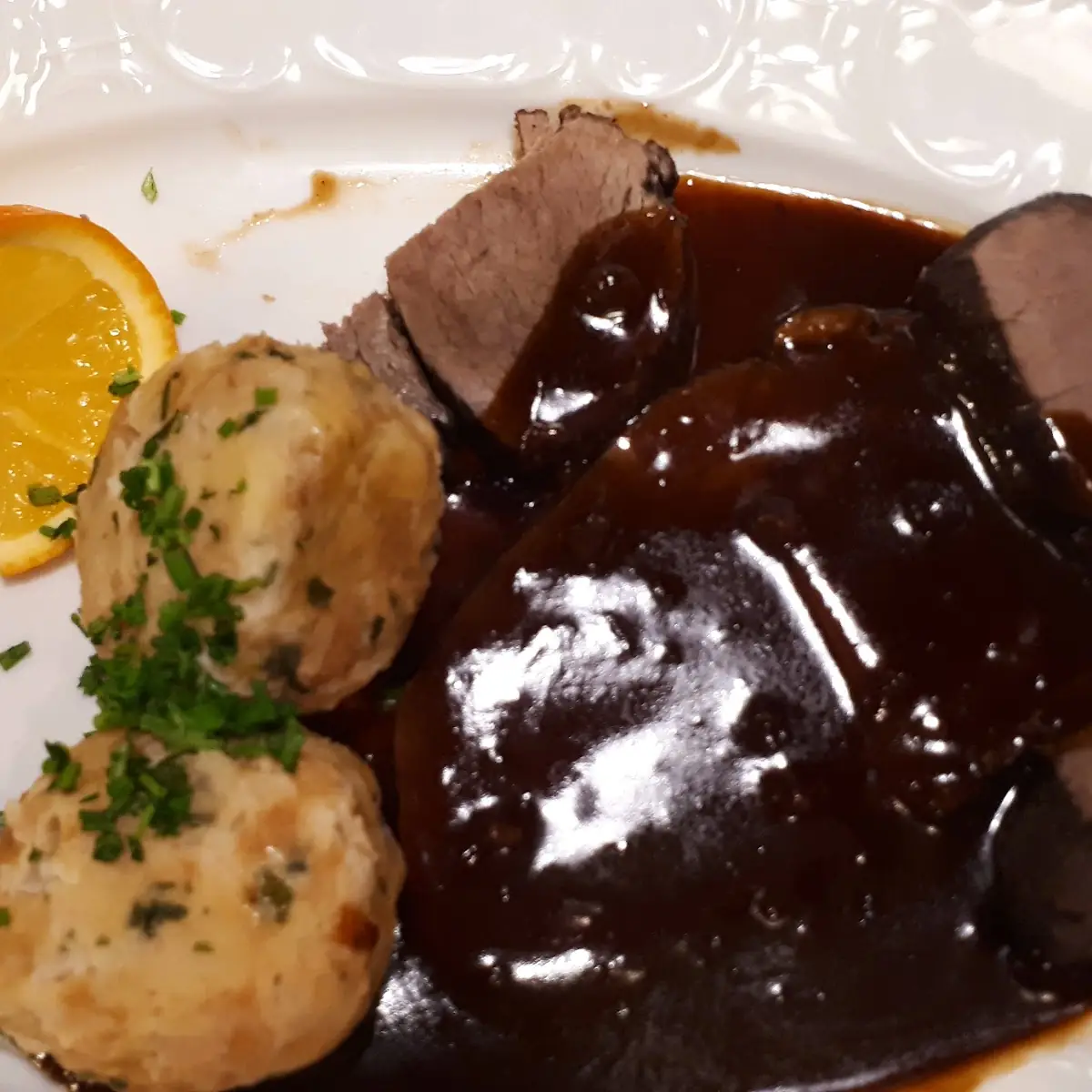 Hirschgulasch