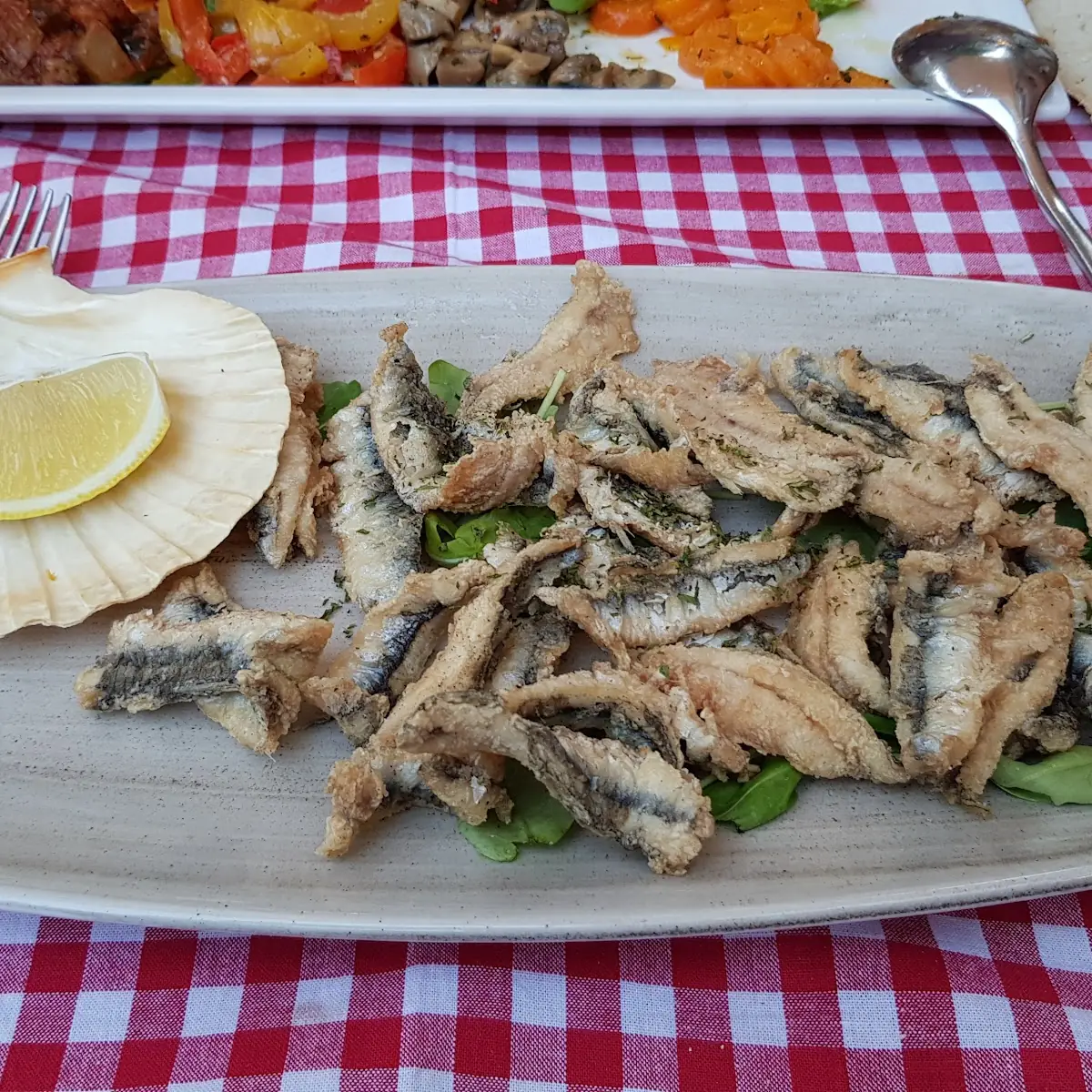 Frittierte Sardinen