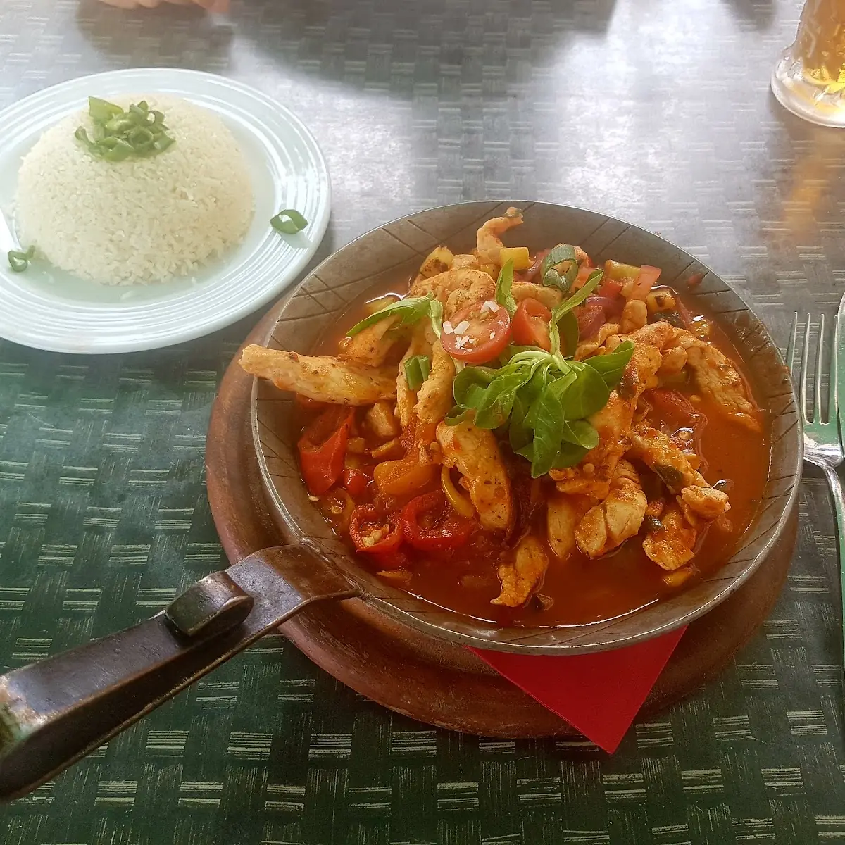 Mexikanische Putenpfanne