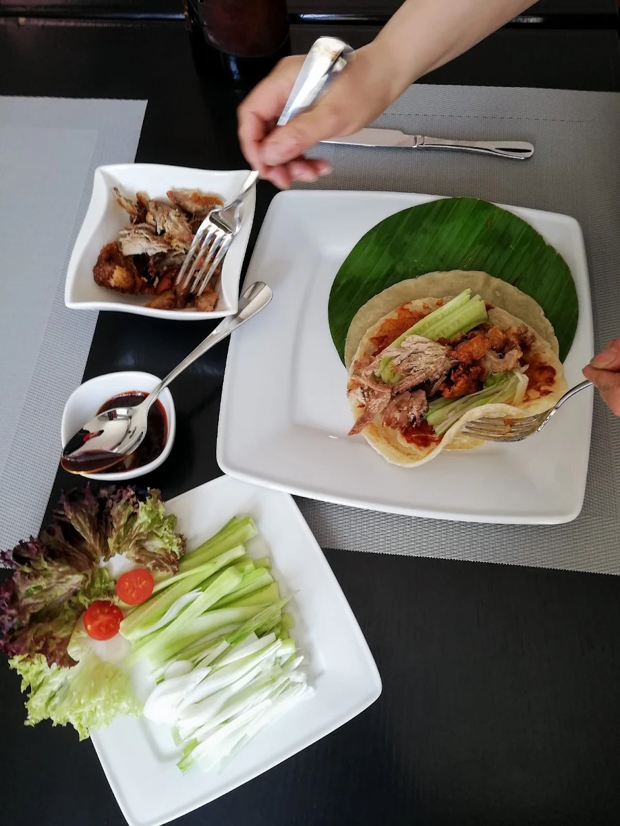 Roti Canai Mit Ente