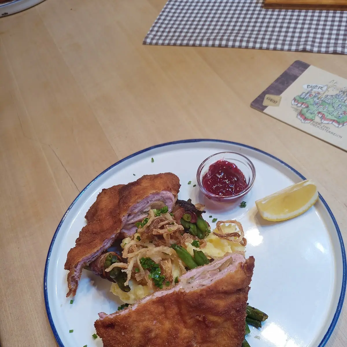 Hausherren Schnitzel Mit Pürree