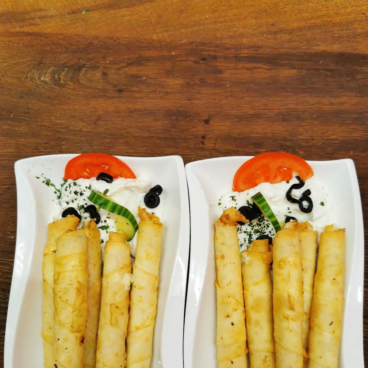 Schafkäseröllchen