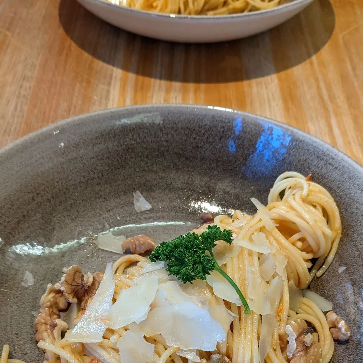 Senhoff Spaghetti Mit Walnuss Pesto
