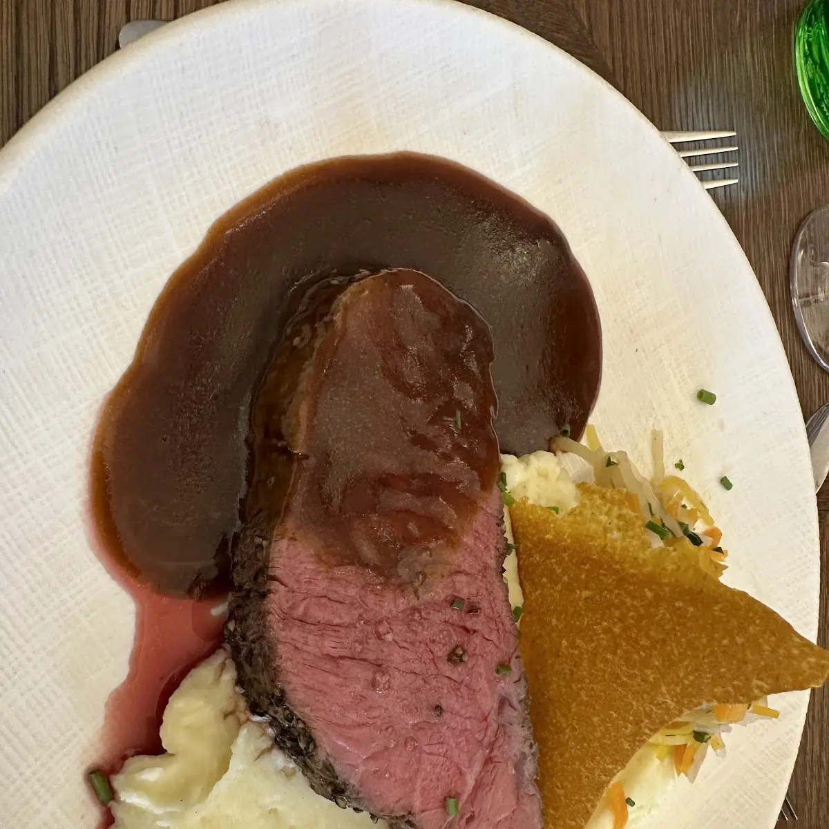 Geschmorte Rindsroulade Mit Erdäpfelpüree