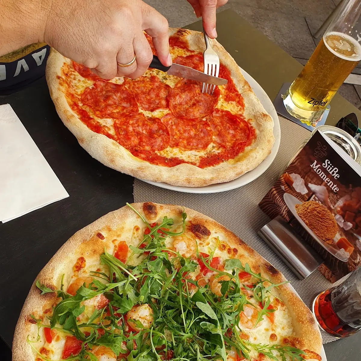 Pizza Mit Prosciutto