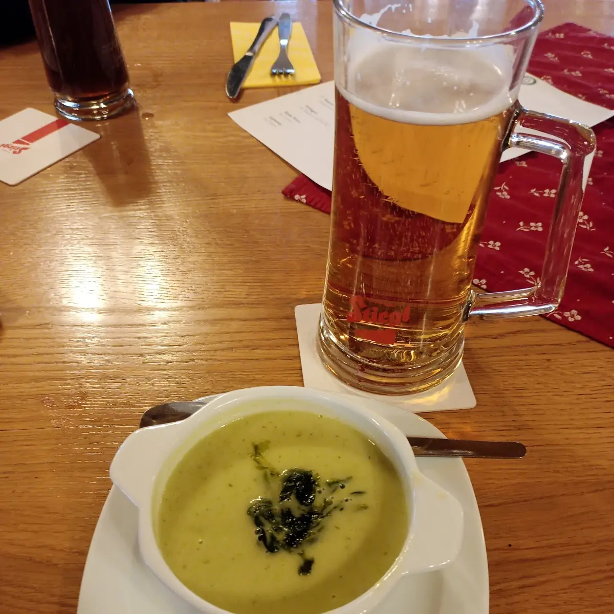 Bärlauchcremesuppe