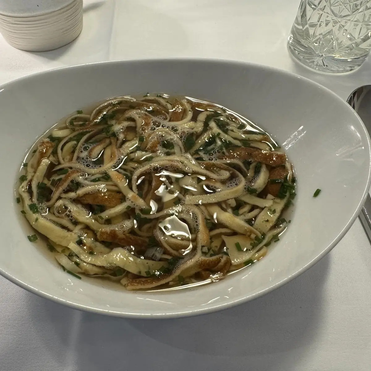 Steirische Schwammerlsuppe Mit Grammel-heidensterz