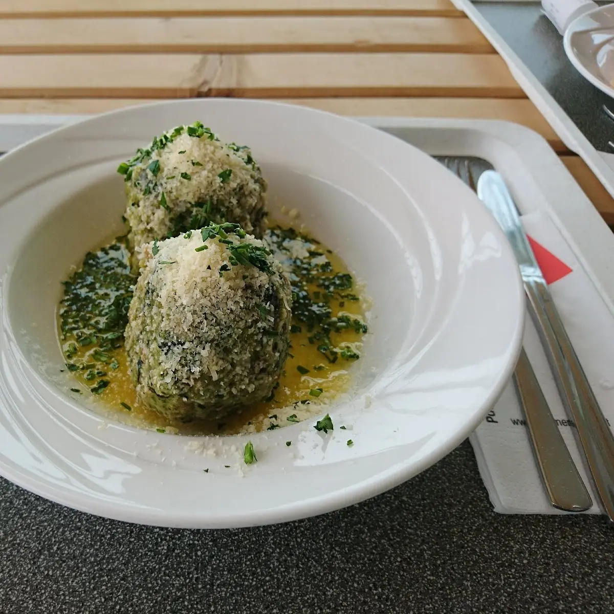 Spinatknödel Mit Käse