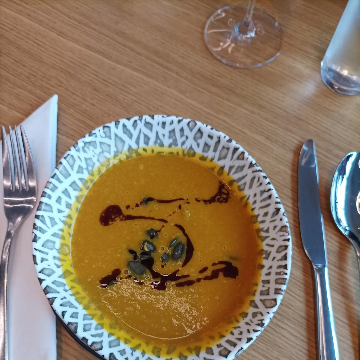 Kürbiscremesuppe