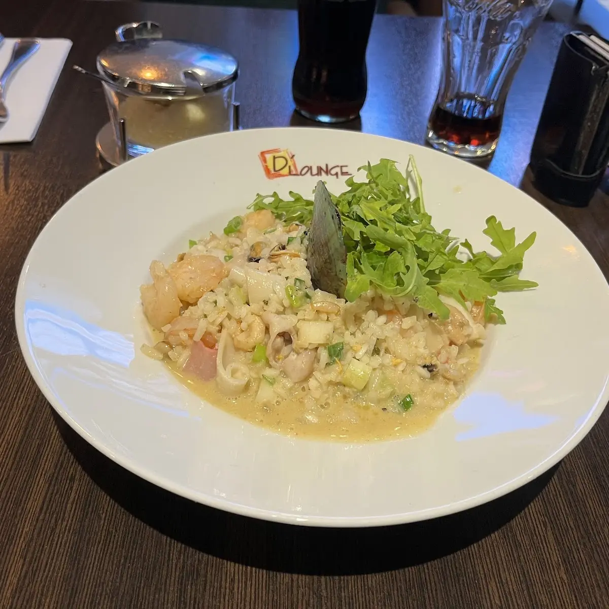 Risotto Mit Meeresfrüchte