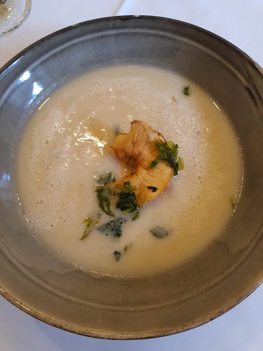 Jerusalem Artichoke Foam Soup