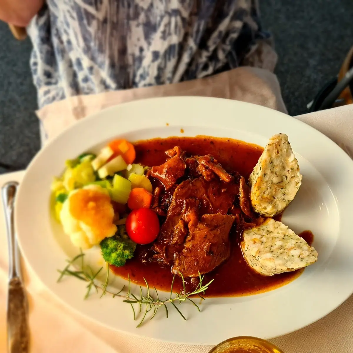 Hausgemachtes Rindsgulasch