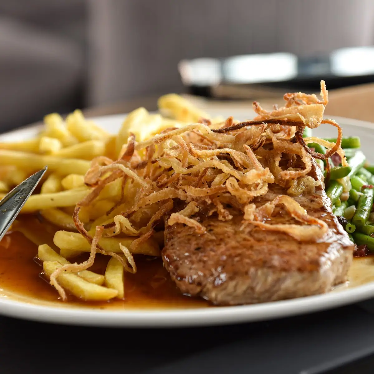 Zwiebelrostbraten Vom Black Angus