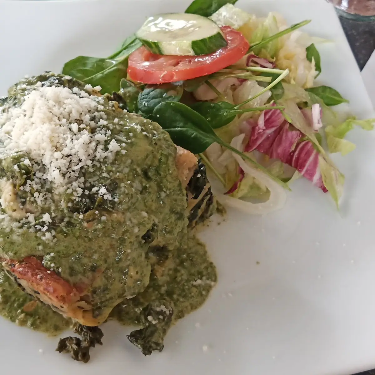 Spinatlasagne