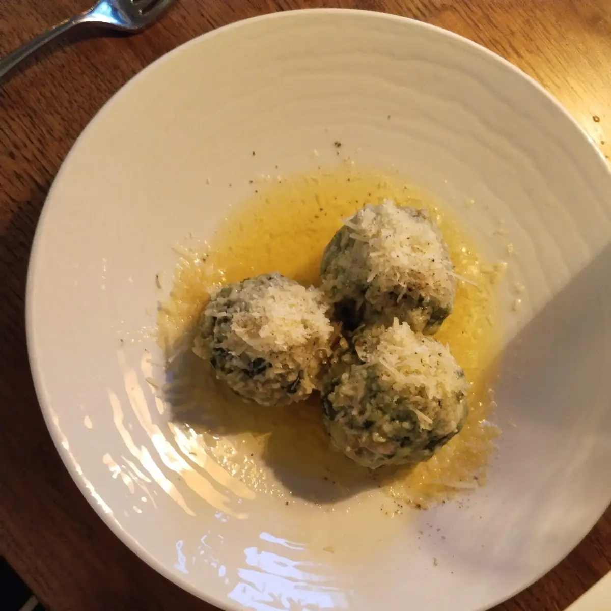 Spinatknödel