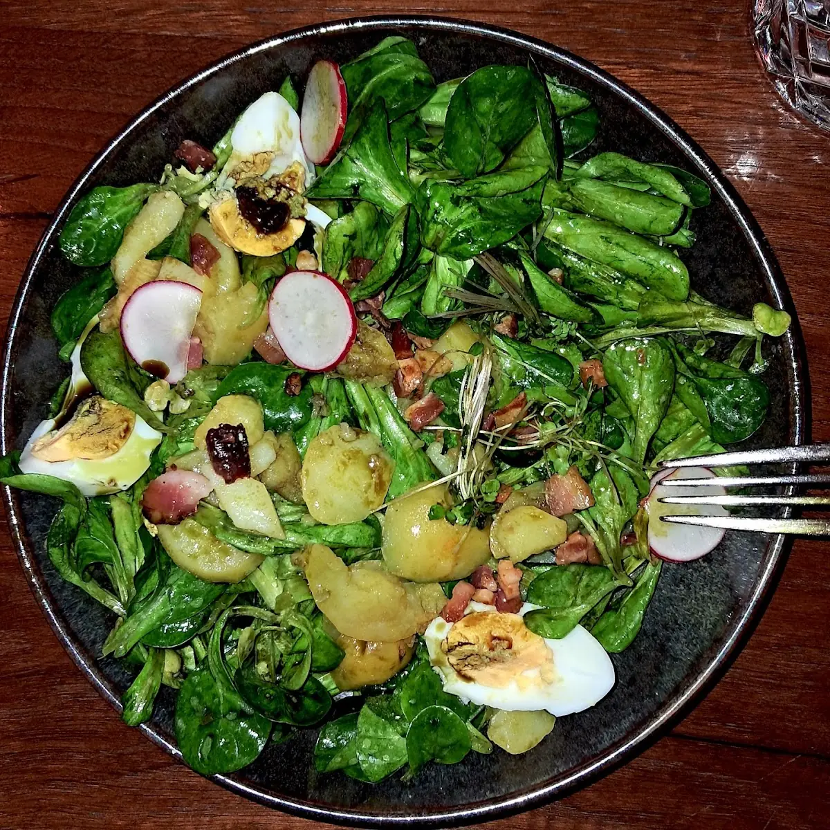 Vogerlsalat Mit Ei