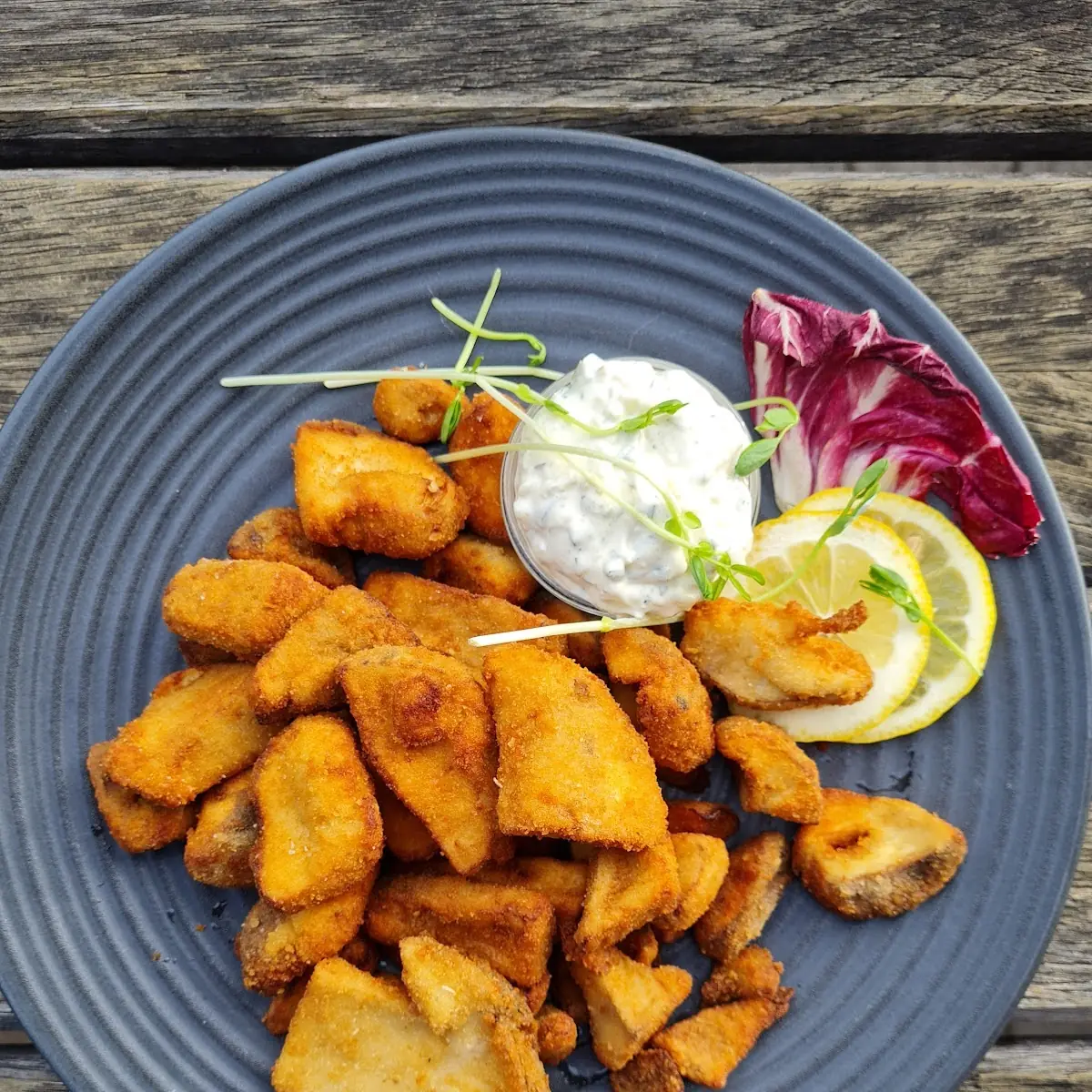 Steinpilze Mit Sauce Tartare