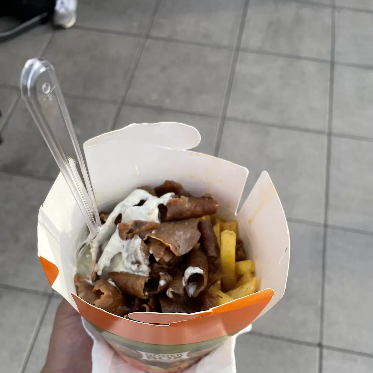 Box Döner With Pommes Frites