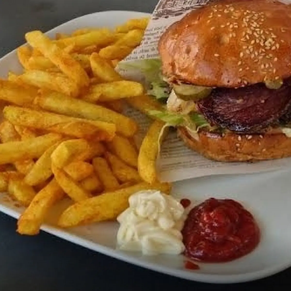 Burger Menü