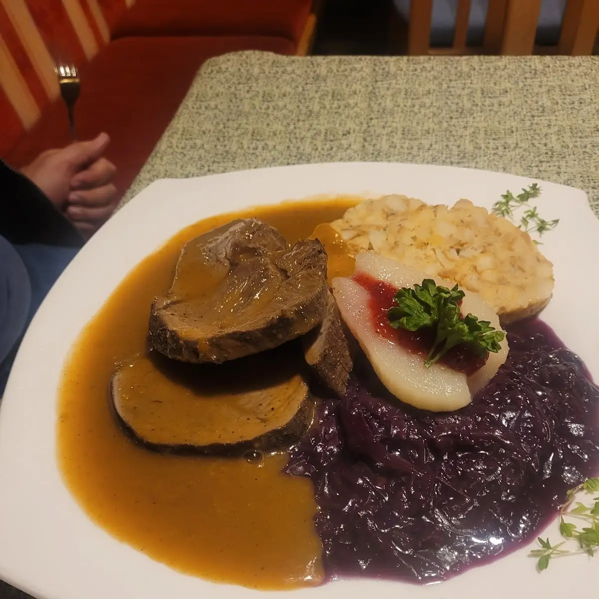 Hirschbraten