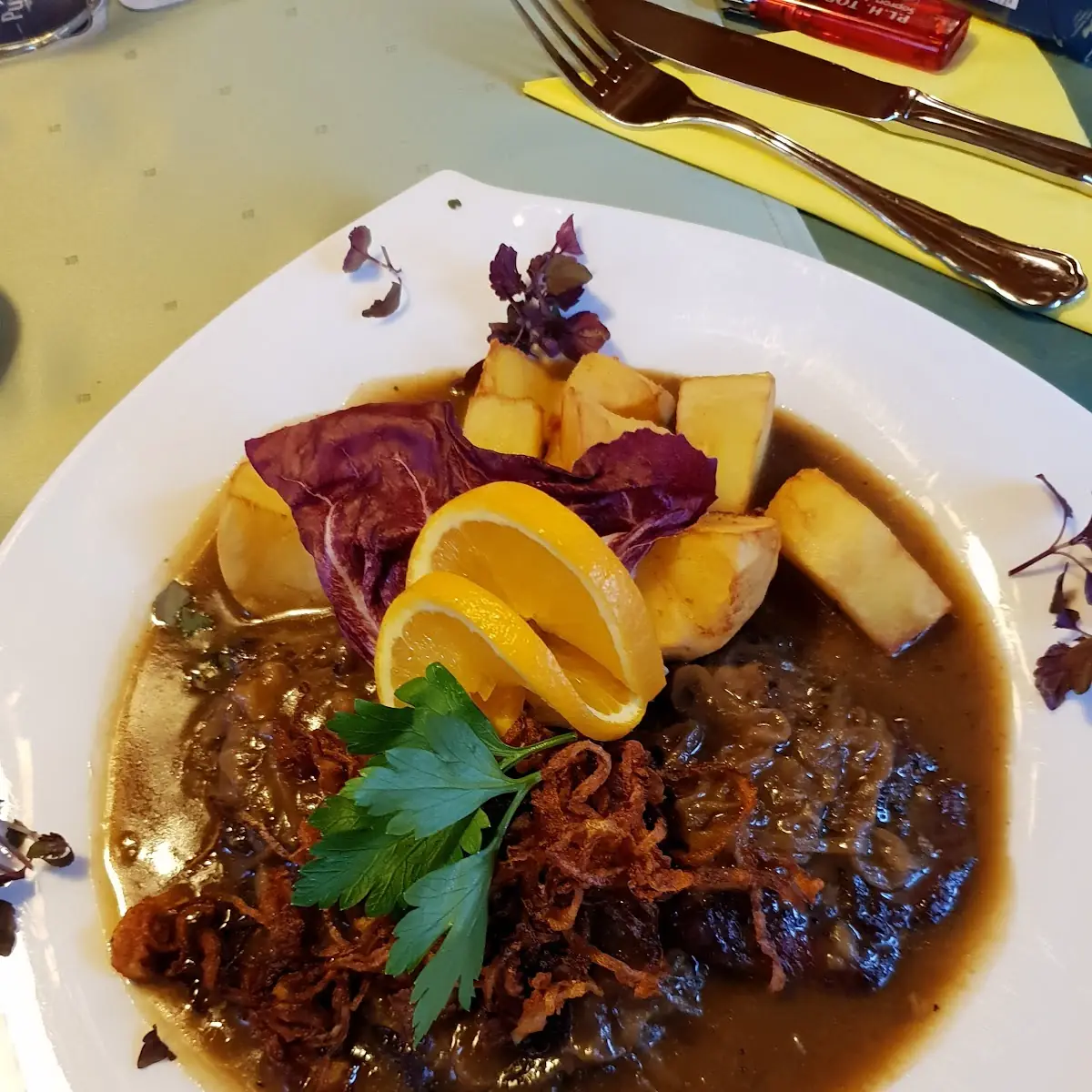 Zwiebelrostbraten