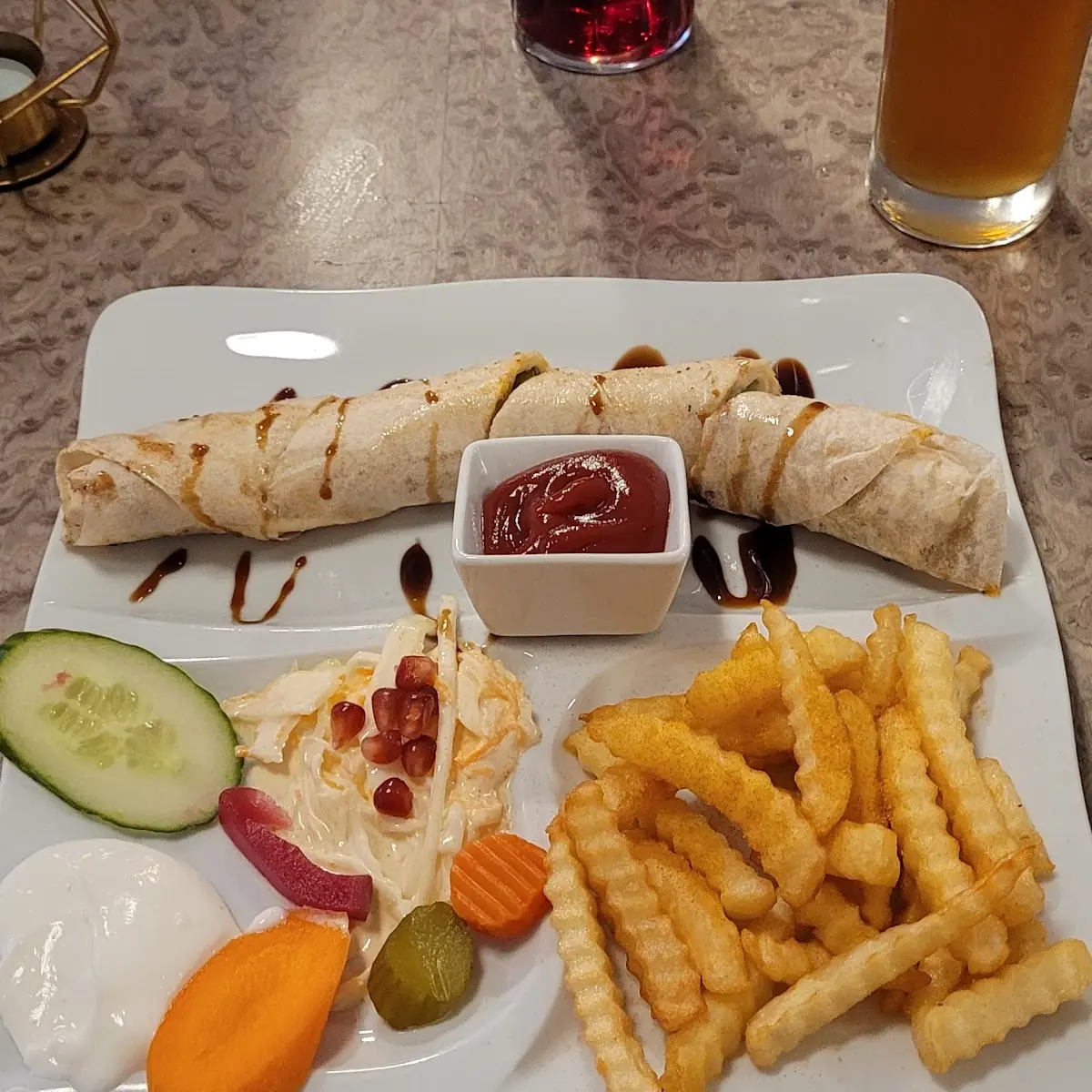 Arabisches Shawarma