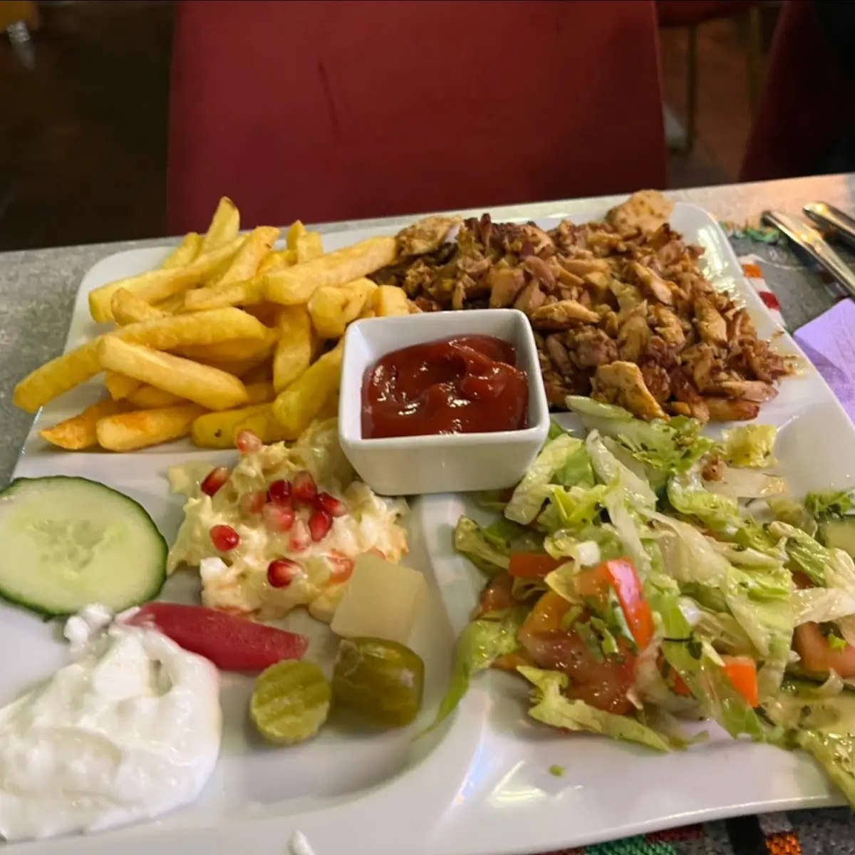 Falafel Teller