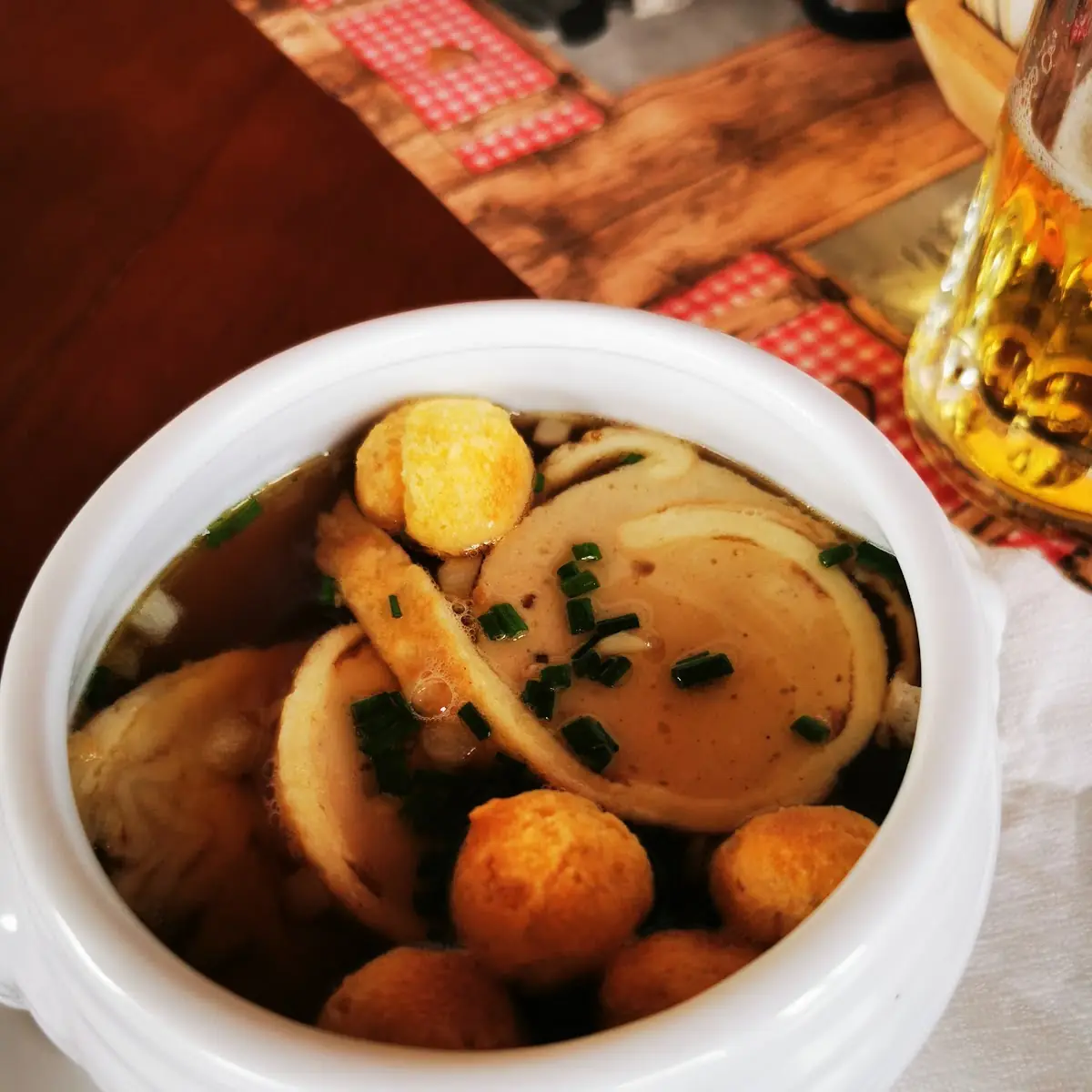 Brätstrudelsuppe