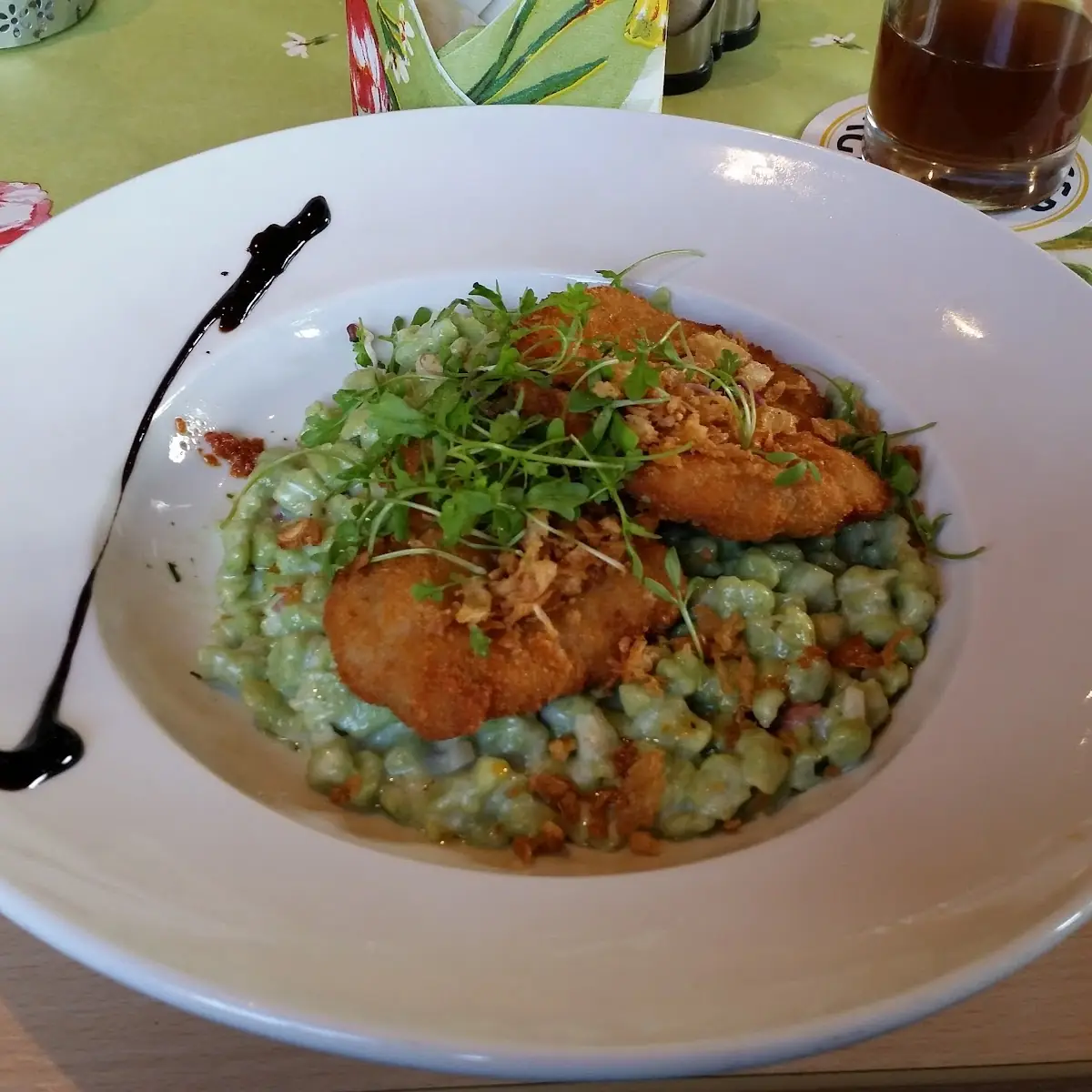 Mit Käse