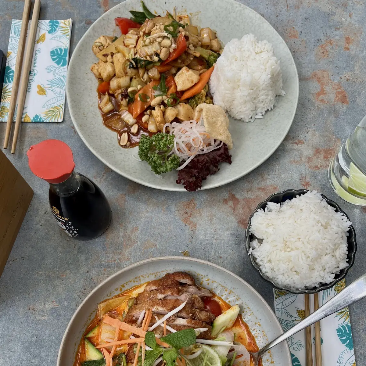 Entenstreifen Thai Style