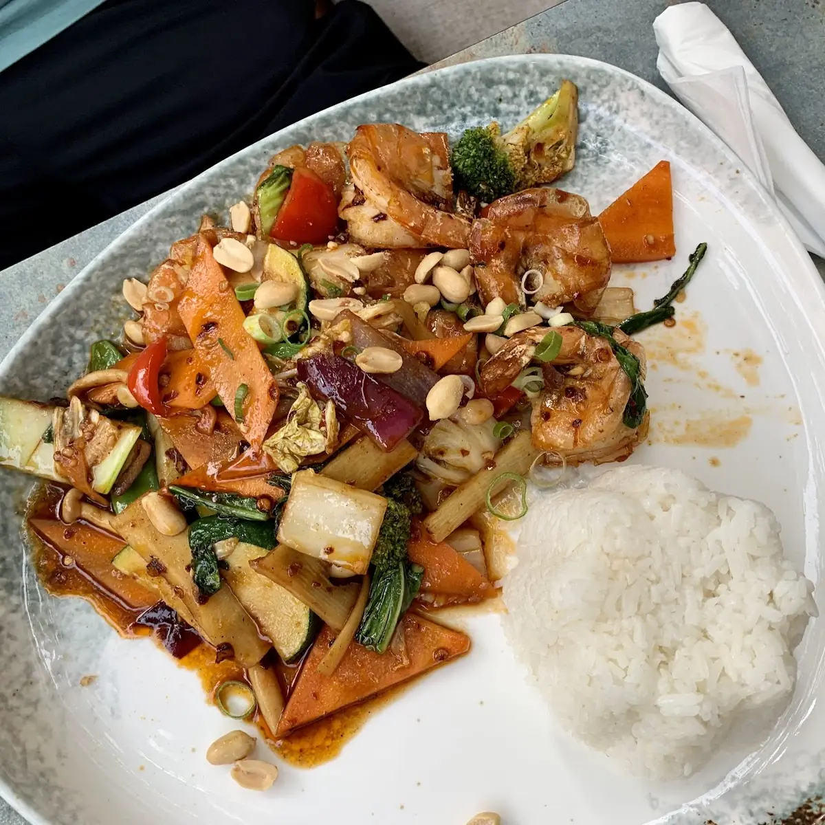 Pad Thai with Shrimps