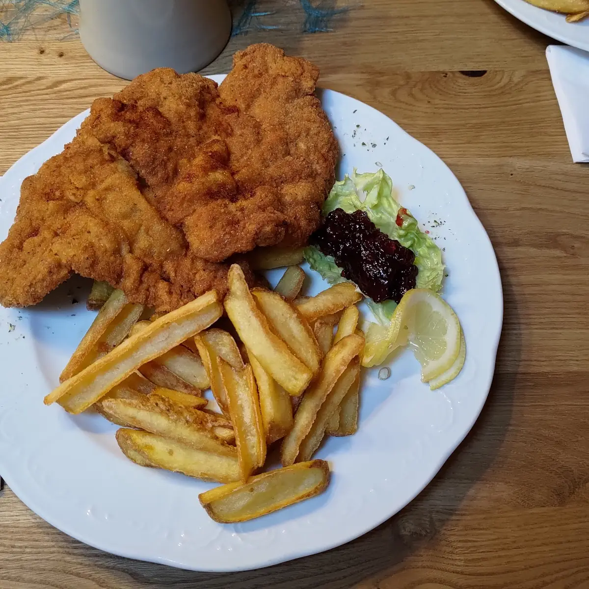 Riesen Schnitzel