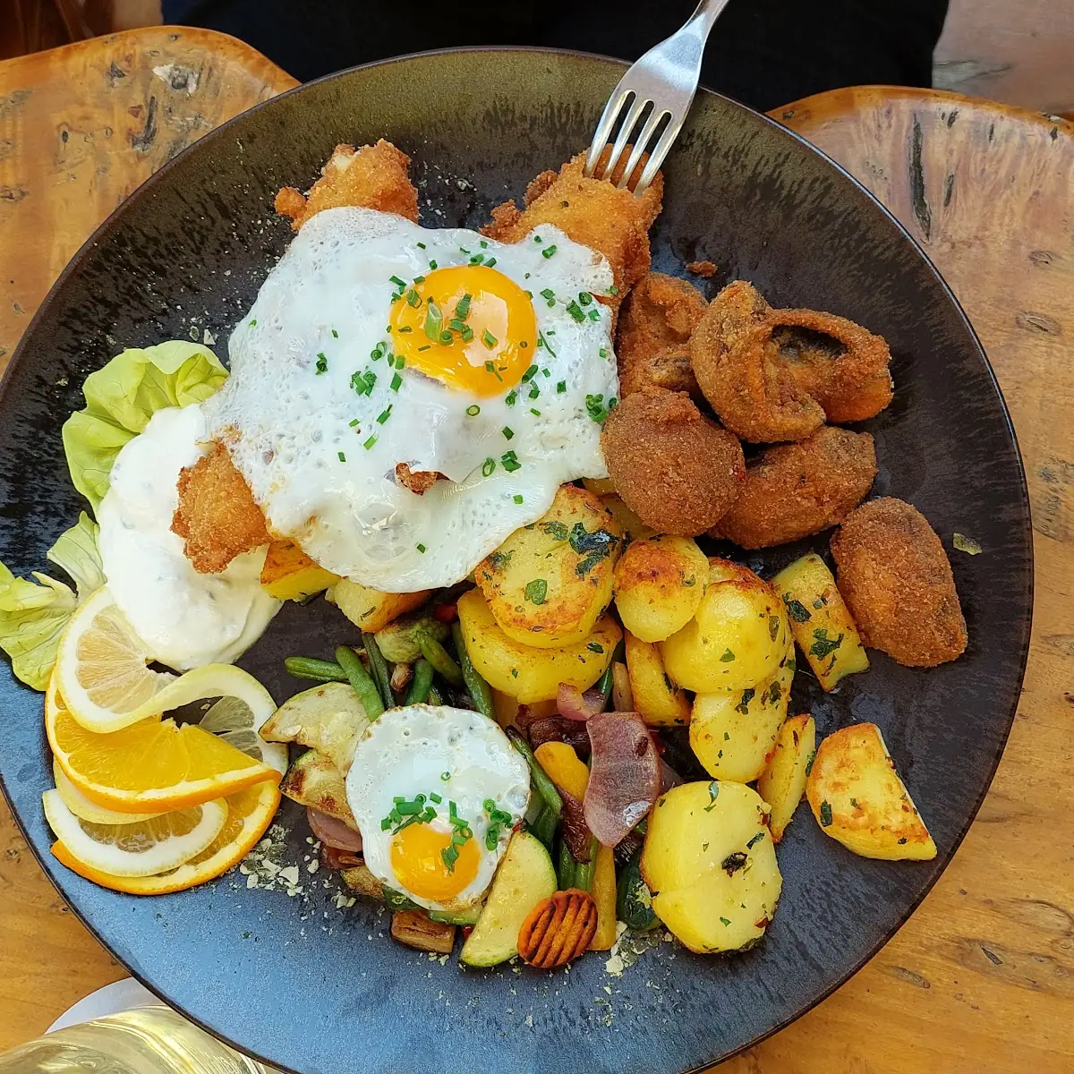 Vegetarischer Teller