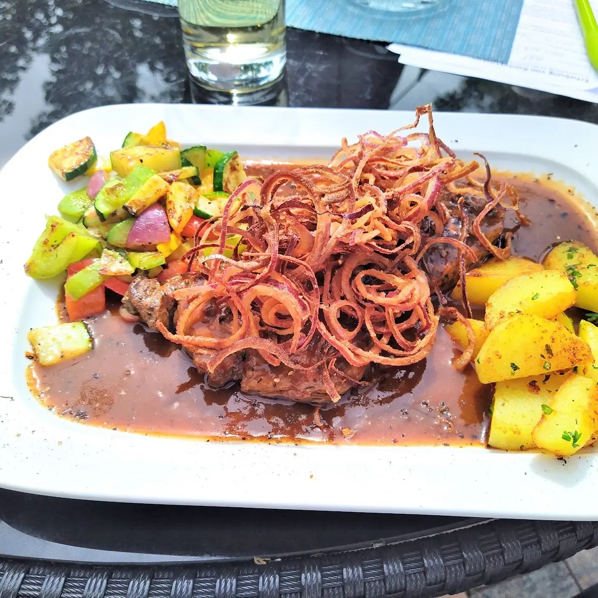 Zwiebelrostbraten