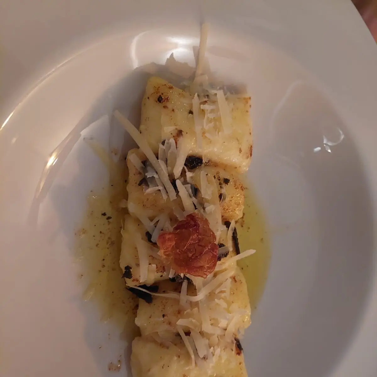 Gefüllte Gnocchi - Salbeibutter Bresaola Chip