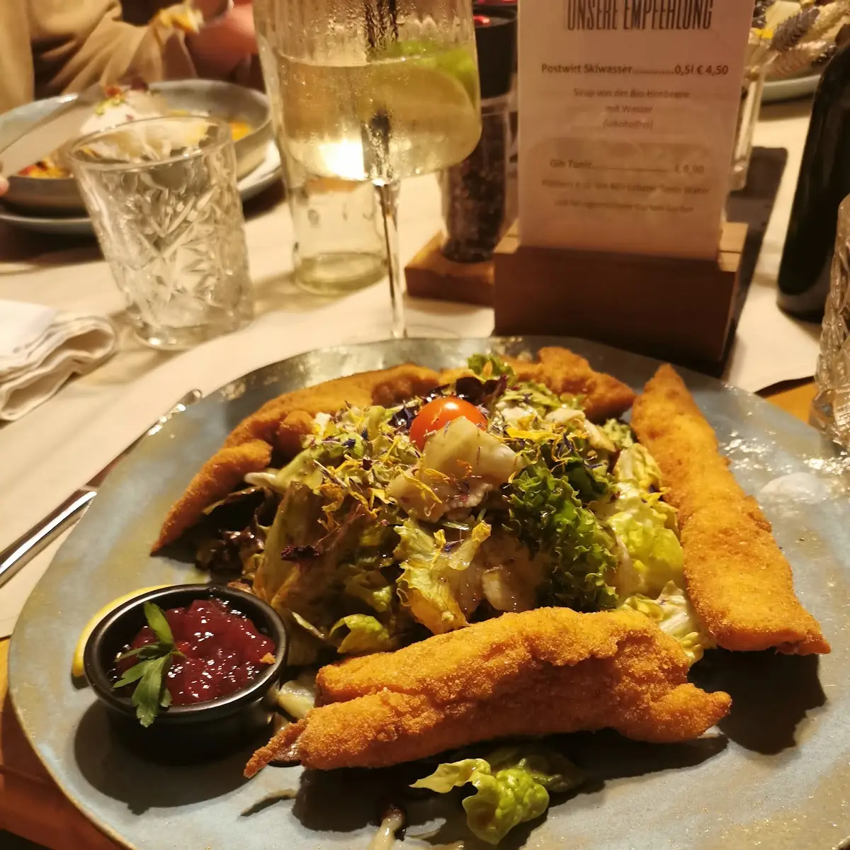 Backhendlsalat