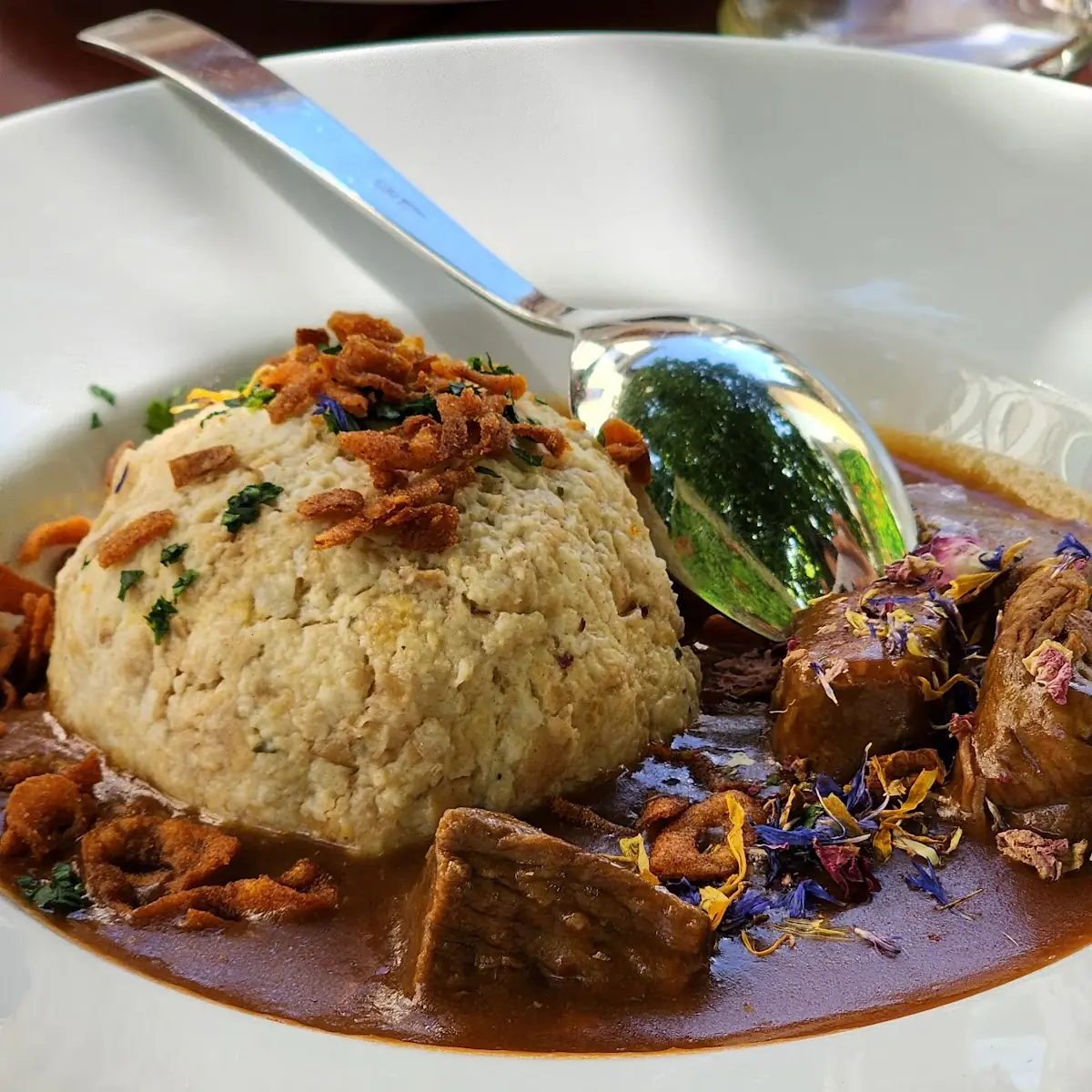 White Bread Dumplings