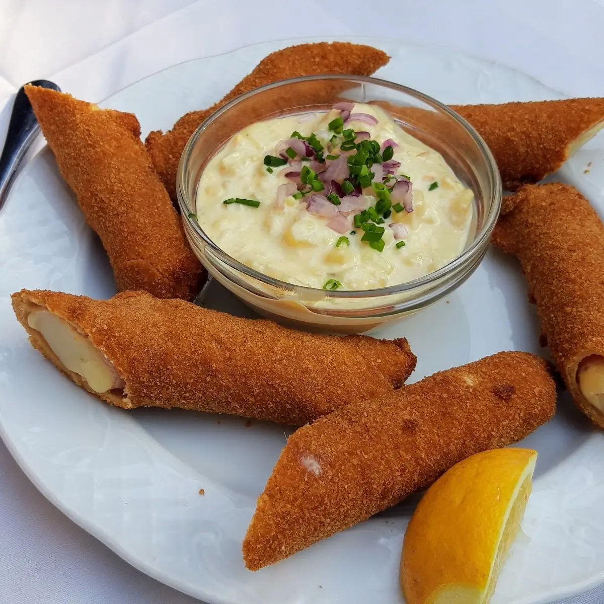 Solospargel Gebacken Mit Majonaisesalat