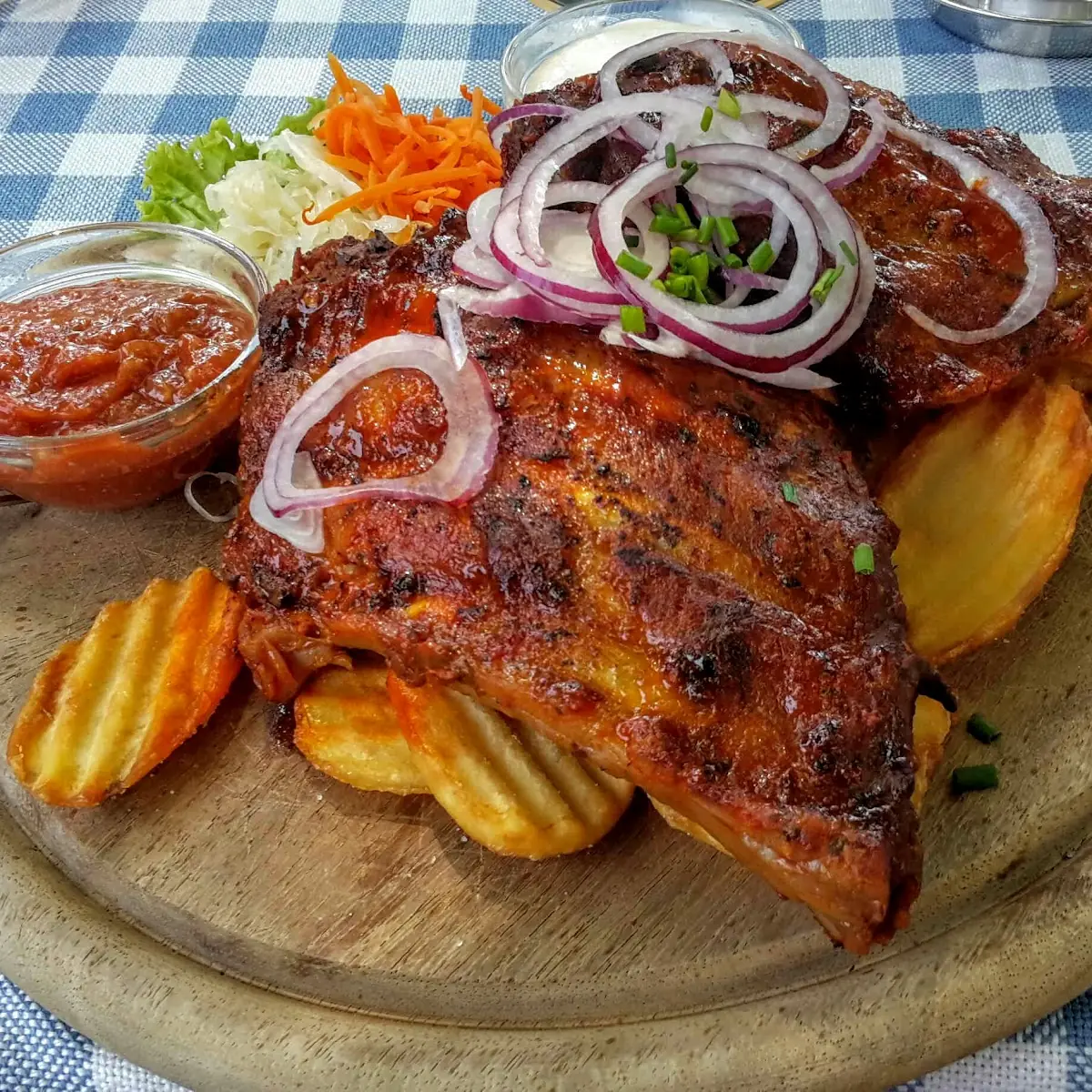 Kleine Portion Spareribs