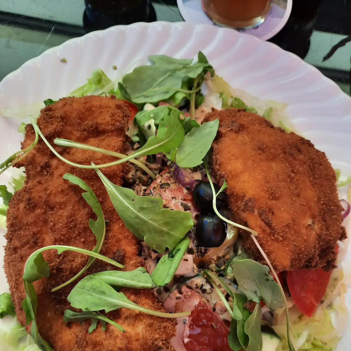 Backhendlsalat