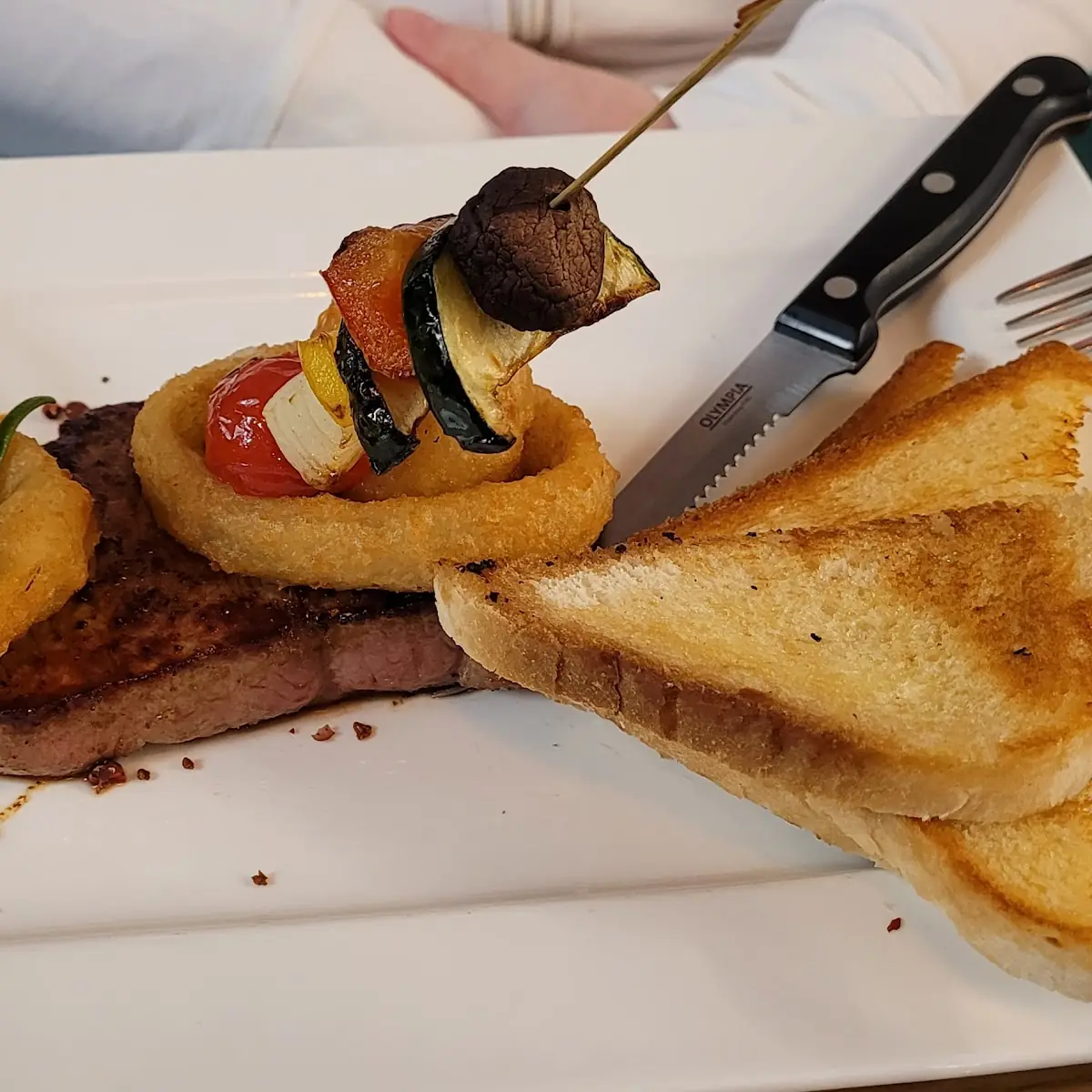Steak Toast Vom Rind